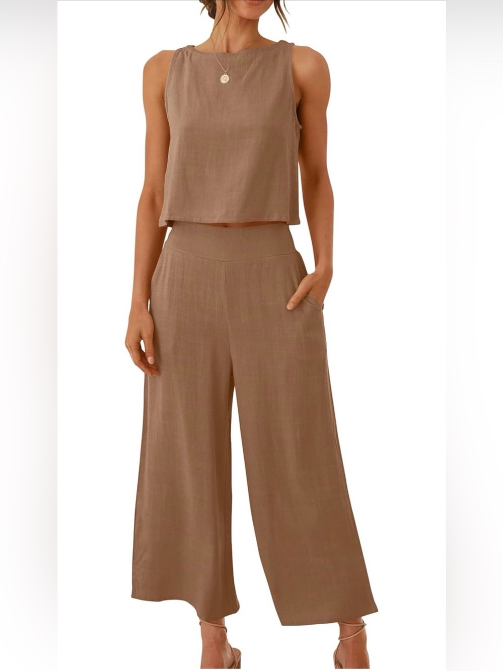 ANRABESS Women's Summer 2 Piece Outfit